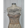 Rochie de seara lucrata manual White Gold