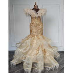 Rochie de seara Criolina gold edition