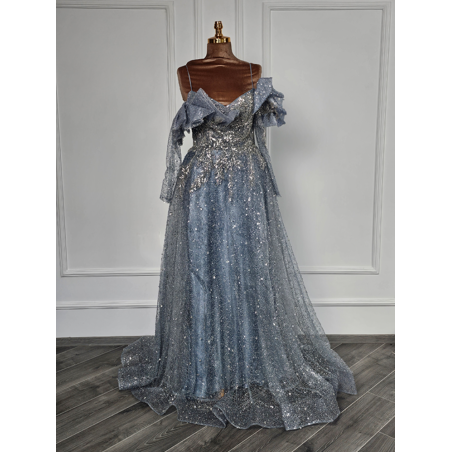 Rochie de seara Sky Blue Platinum