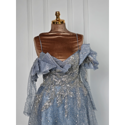 Rochie de seara Sky Blue Platinum