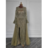 Rochie de seara lucrata manual Goldie White
