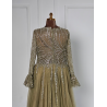 Rochie de seara lucrata manual Goldie White
