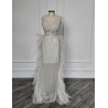 Rochie de mireasa dreapta lucrata manual White Pearls
