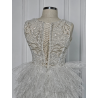 Rochie de mireasa dreapta lucrata manual White Pearls