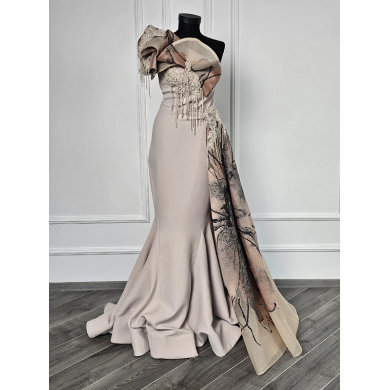 Rochie de seara Naked Cream