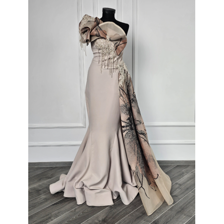 Rochie de seara Naked Cream