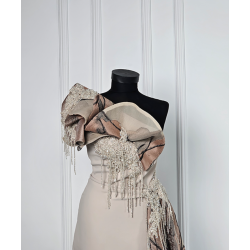Rochie de seara Naked Cream