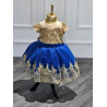 Rochita fetita Gold Blue