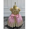 Rochita fetita Gold Pink