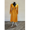 Rochie midi galbena
