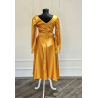 Rochie midi galbena