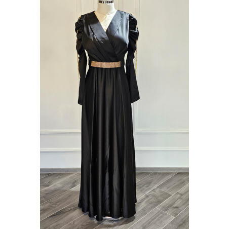 Rochie de seara sabres black long