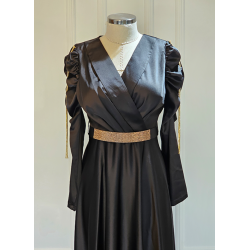 Rochie de seara sabres black long
