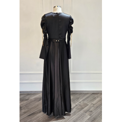 Rochie de seara sabres black long