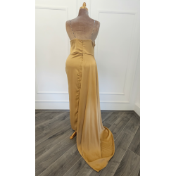 Rochie de seara sabres naked gold