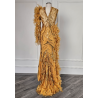 Rochie de seara Sabres Gold Naked