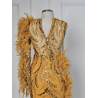 Rochie de seara Sabres Gold Naked