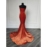 Rochie de seara din catifea naturala