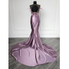 Rochie de seara din tafta Violet Blossom